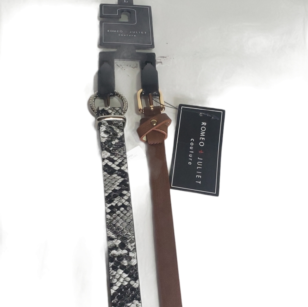 Romeo + Juliet Couture Women's 2 pieces Belts.